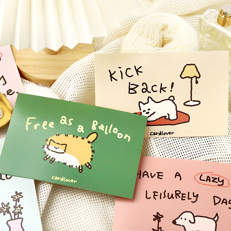 放松才是正经事系列明信片30张