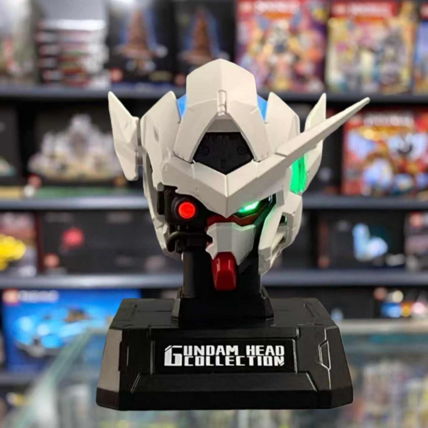 万代高达头像盲盒能天使模型玩具