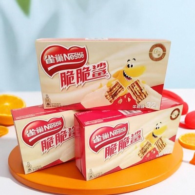 雀巢脆脆鲨威化饼干学生休闲零食