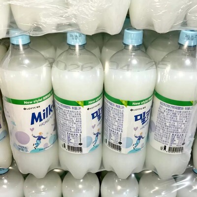 乐天韩国碳酸饮料网红饮料好喝