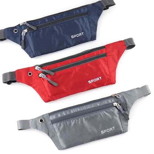Спортивная модная универсальная маленькая поясная сумка, невидимый водонепроницаемый мобильный телефон для отдыха для спортзала, для бега, анти-кража