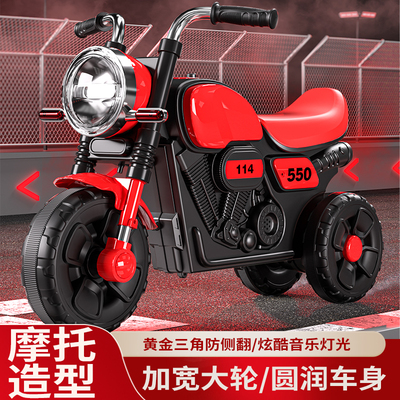 新款儿童平衡车1-3岁2宝宝溜溜车幼儿滑行四轮小孩摩托造型滑步车