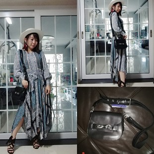 12美国代购Rebecca Minkoff LORENCE 瑞贝卡 明可夫马鞍包 女包