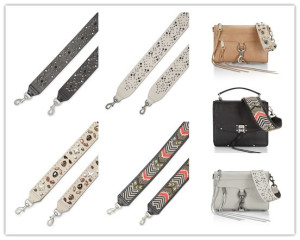 美国代购Rebecca Minkoff 瑞贝卡 明可夫 STRAP 包带 装饰带肩带