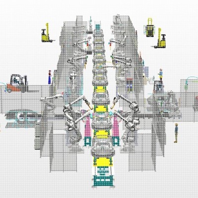 ABB机器人仿真设计、Robotstudio仿真工作站设计、项目动画代做