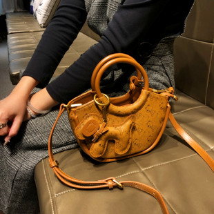 香港品牌包包女式 高级感手提菜篮子包真皮单肩斜挎托特包 2025新款