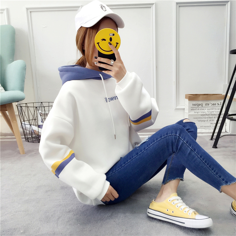 ¼ÓÈÞ¼Óºñins³¬»ðµÄÎÀÒÂÅ®´øÃ±º«°æÇﶬѧÉú¿íËÉÍâÌ×bf·ç³¤ÐäÉÏÒÂ