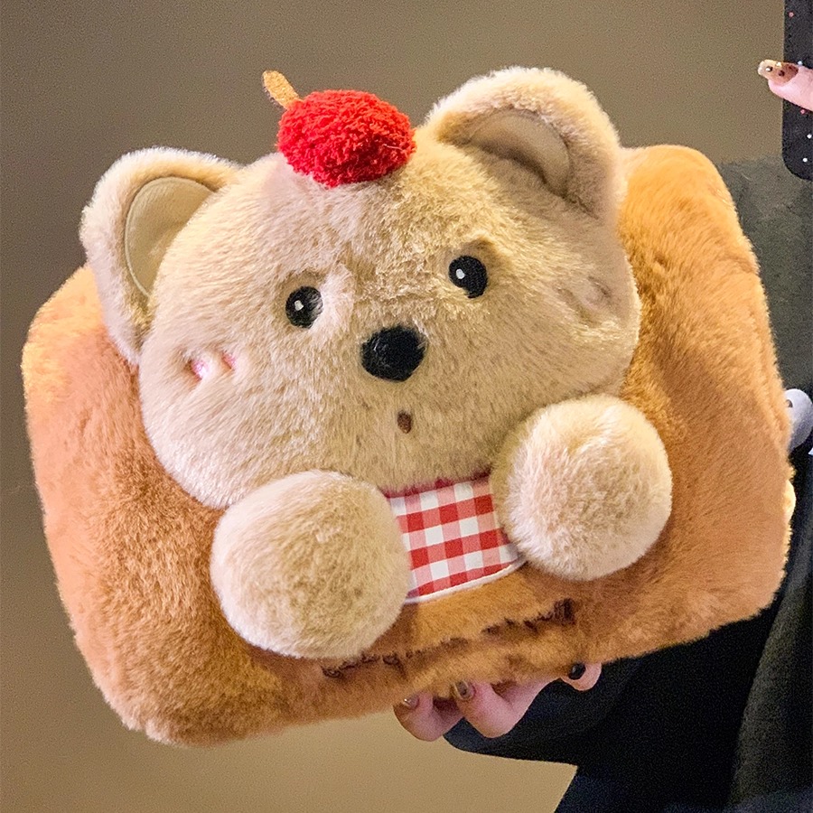 可爱小熊热水袋充电防爆暖水袋女生冬季敷肚子暖手暖宝宝2025新款