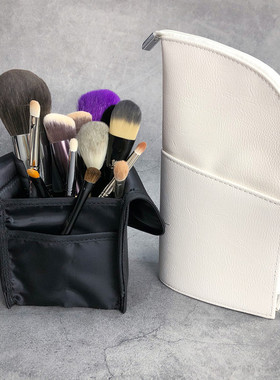必入镇店款超能装化妆刷收纳包日系可立式高档刷具桶便携刷包拉链