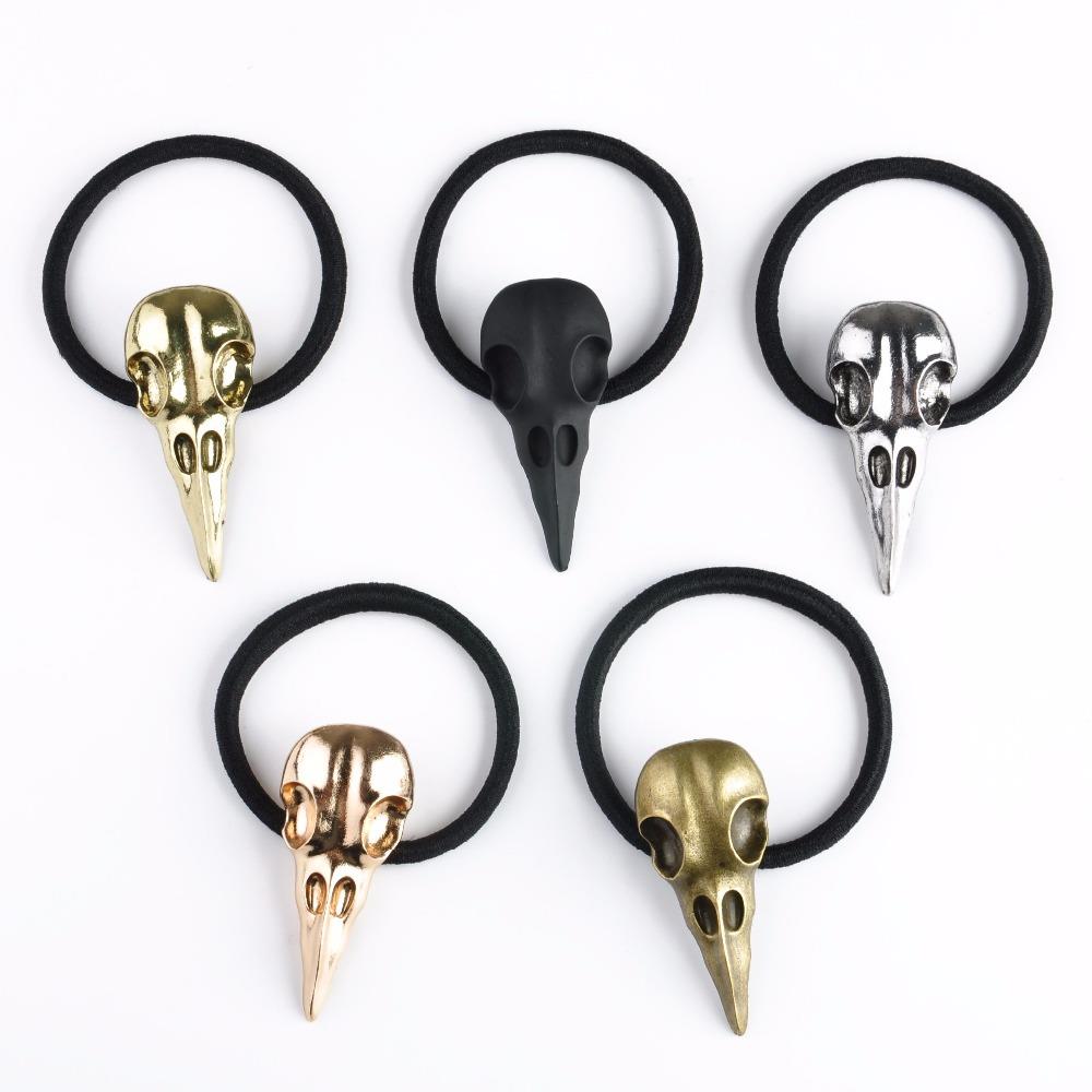 1 PCS Halloween Silver Bird Skull Hair Tie hairband Hair Holin the 3C Digital Accessories, Digital peripheral , Music Pillow  category - from Buy2taobao.com to provide professional Taobao agent buy service