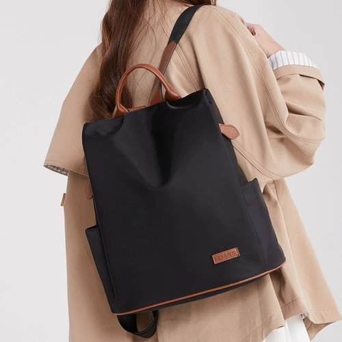 Рюкзак, модная вместительная и большая сумка через плечо, городской стиль, ткань оксфорд, анти-кража