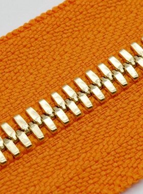 M4.M6媲美瑞士riri玉米金属拉链拉锁/橙色黄金米装拉链/配件另拍