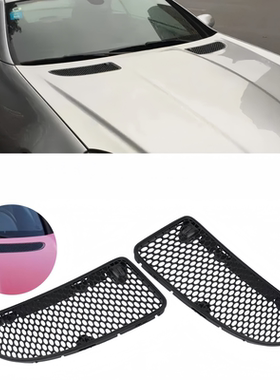 适用奔驰轿跑SLK机盖通风网SLK280格栅SLK300SLK350引擎盖饰板171