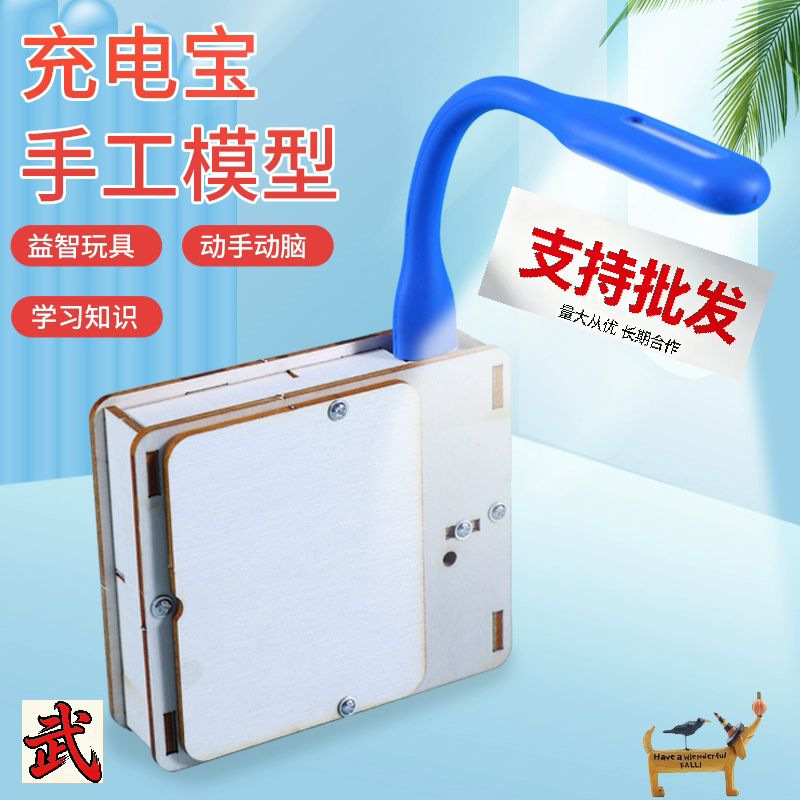 儿童科学实验器材DIY充电宝