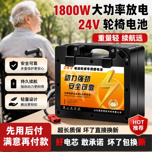 九圆英洛华24V电动轮椅专用电池