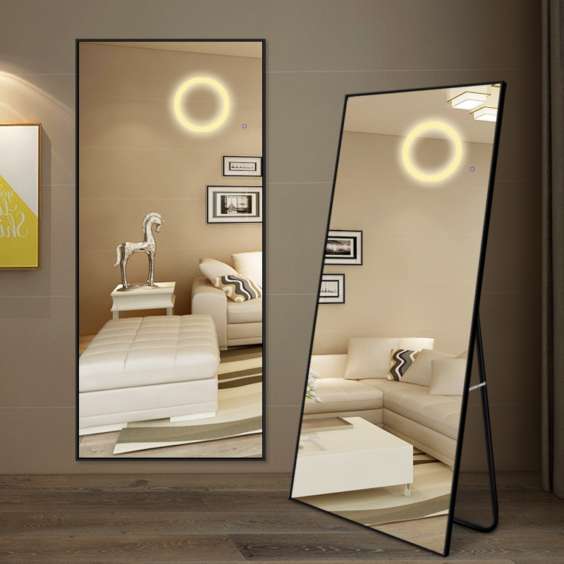 led補光燈鏡 合金穿衣鏡全身鏡女家用美顏防爆試衣鏡貼牆鏡子定制在類目 住宅傢俱, 鏡子類, 穿衣鏡中 - 來自Buy2taobao.com提供專業的淘寶代購服務