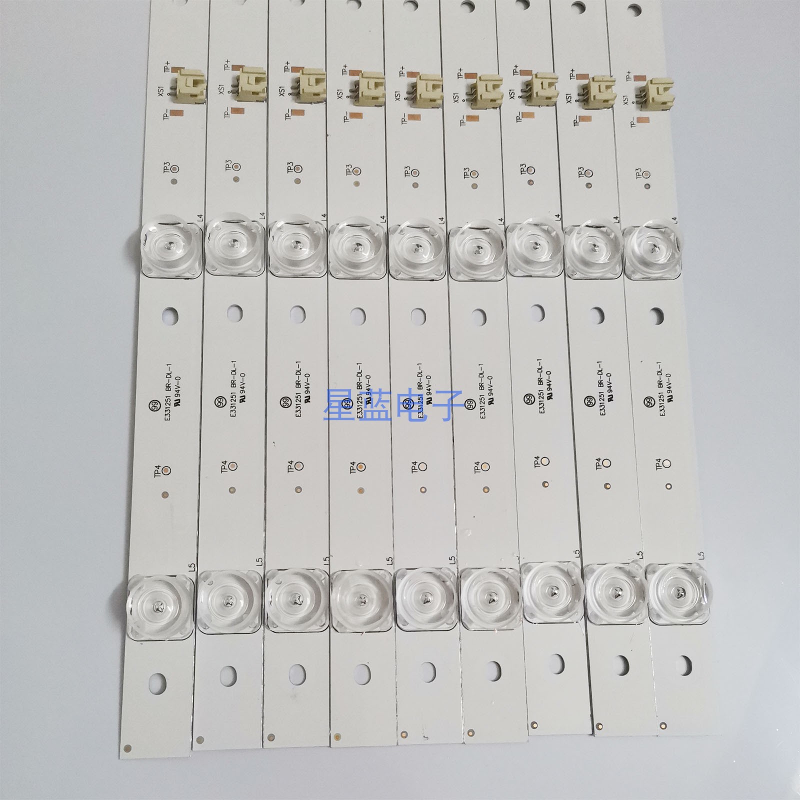 全新适用康佳LED49M1LED49T1LED49M1CLED49R8100灯条定制 5灯凹灯