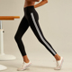弹力运动跑步提臀瑜伽紧身长裤 薄款 女外穿春季 gymna高腰健身9分裤