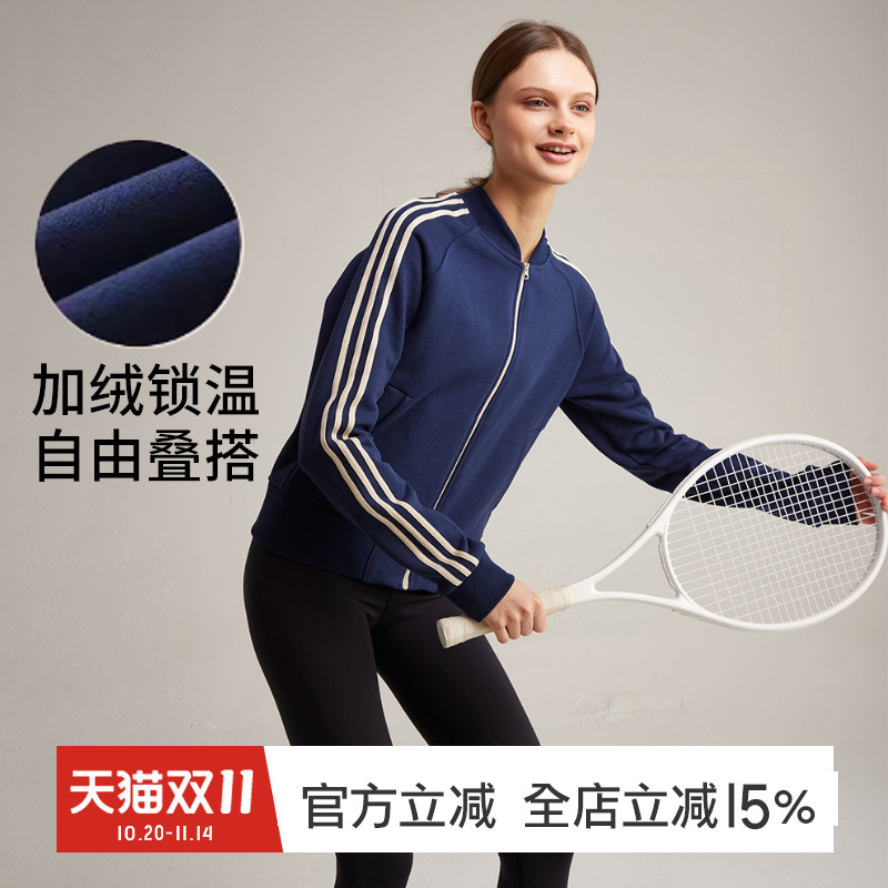 gymna运动休闲立领棒球服女