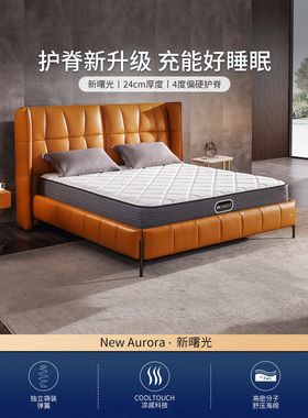 美国simmons席梦思床垫官方旗舰店品牌弹簧护脊1.5米1.8新曙光