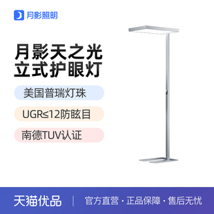 月影天之光大路灯全光谱台灯学习专用儿童书房写字立式落地护眼灯