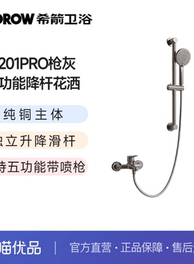 希箭（HOROW）0201PRO简易两功能升降杆花洒O2O