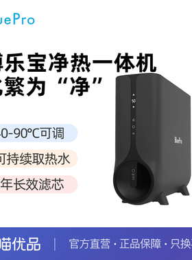 Bluepro博乐宝厨房家用直饮过滤器反渗透净水器净热一体600G-J16