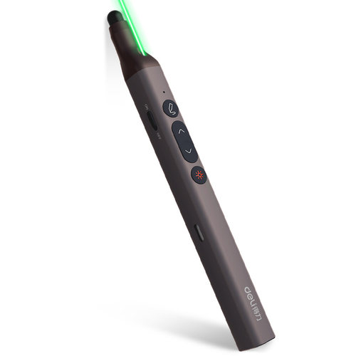 得力多功能激光翻页笔二合一教鞭