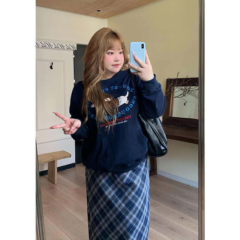 学院卫衣套装休闲2024年秋季