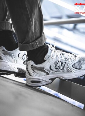 NEW BALANCE/ NB530白银复古男女情侣老爹鞋运动鞋慢跑鞋 MR530SG