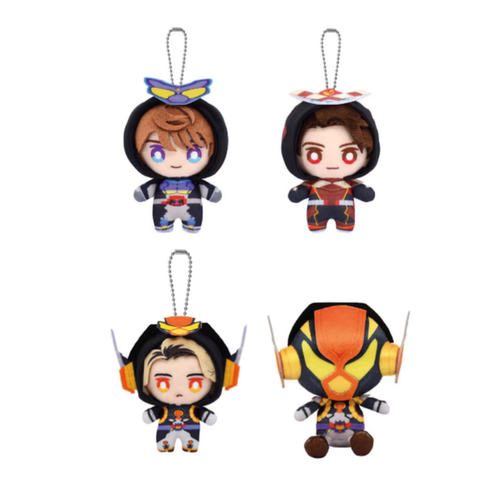 万代 日本正版假面骑士加布 chibi坐姿玩偶挂件 钥匙链可爱 周边