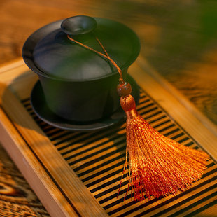 【单支价】纯手工编织车载小吊穗/包包挂件/居家装饰窗帘饰品