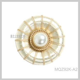 2023年新品爱丽舍法式圆盘窗帘挂饰绑带小饰物纯手工法式饰品