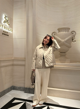 max平绒面混纺羊毛系带窄版阔腿空气裤休闲裤针织裤 25秋冬新款