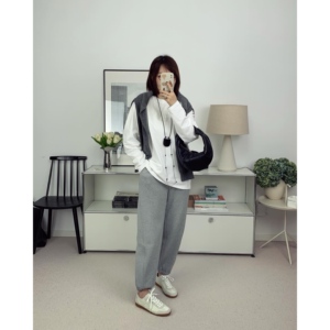 加厚蓄温加绒！保暖束脚收口运动裤休闲卫裤24秋冬新款【鸬鹚】