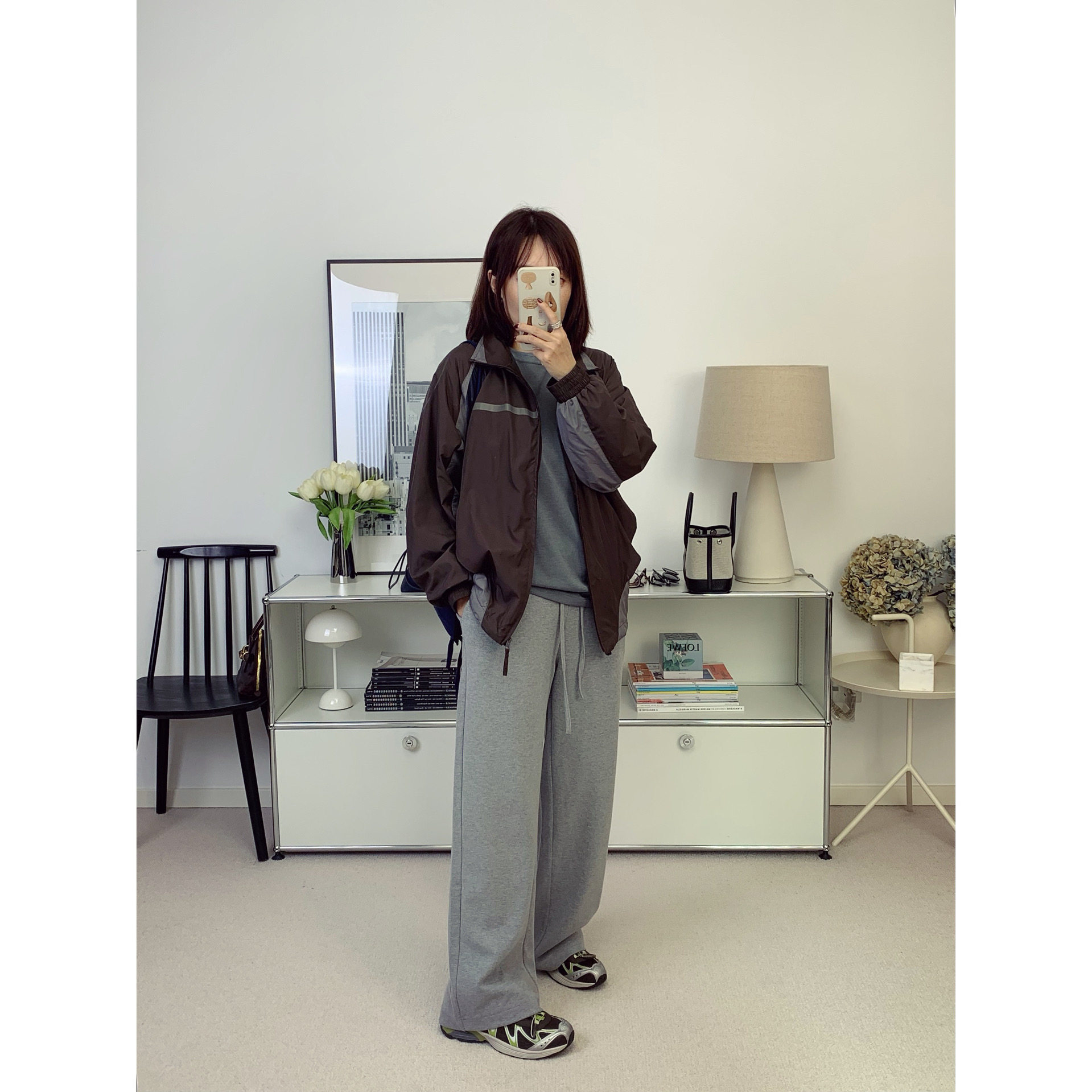 阿普瑞风!撞色运动时髦防风外套校服夹克26秋季新款【鸬鹚】