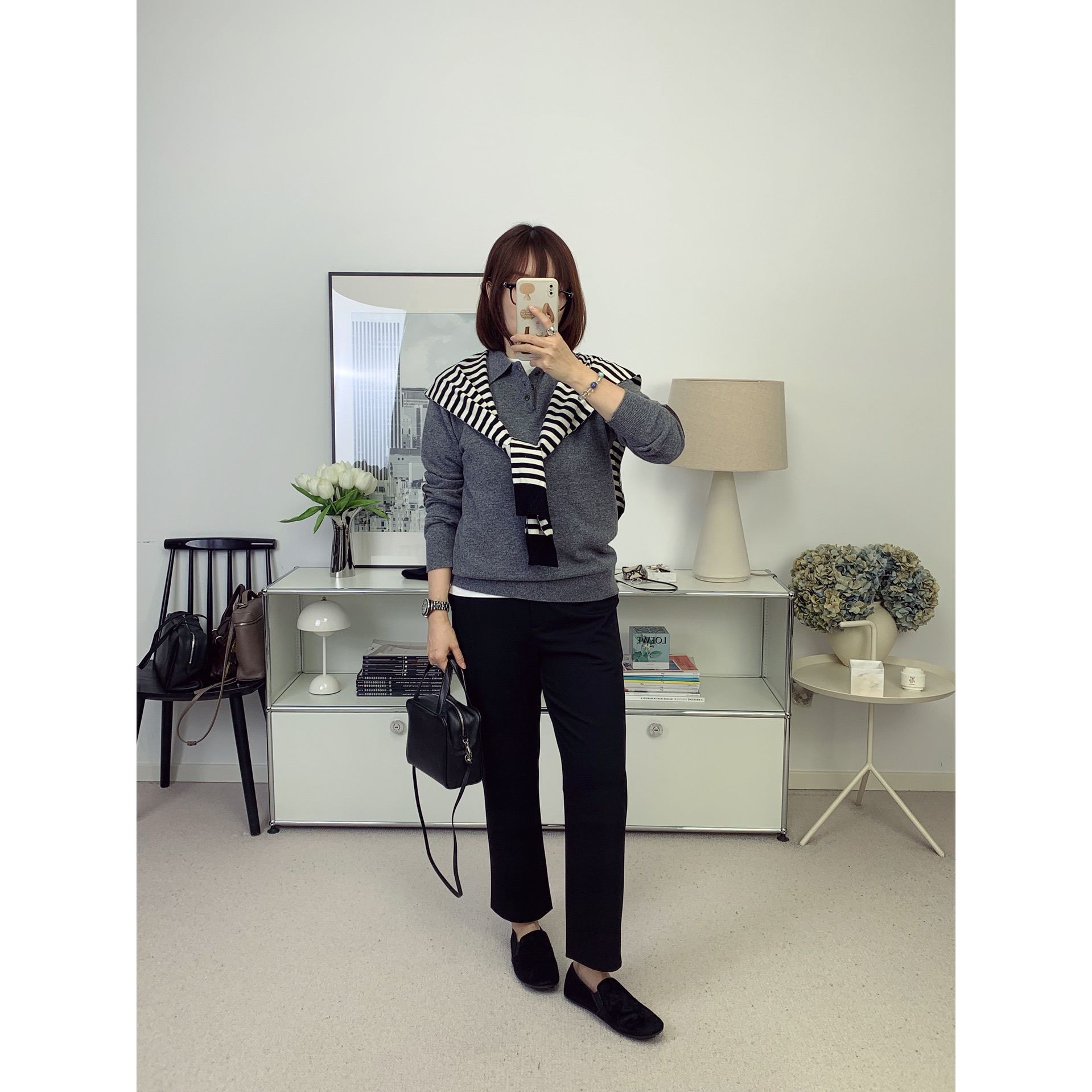 自线通勤神裤！薄绒内里小黑裤九分烟管直筒西裤25秋冬新款鸬鹚