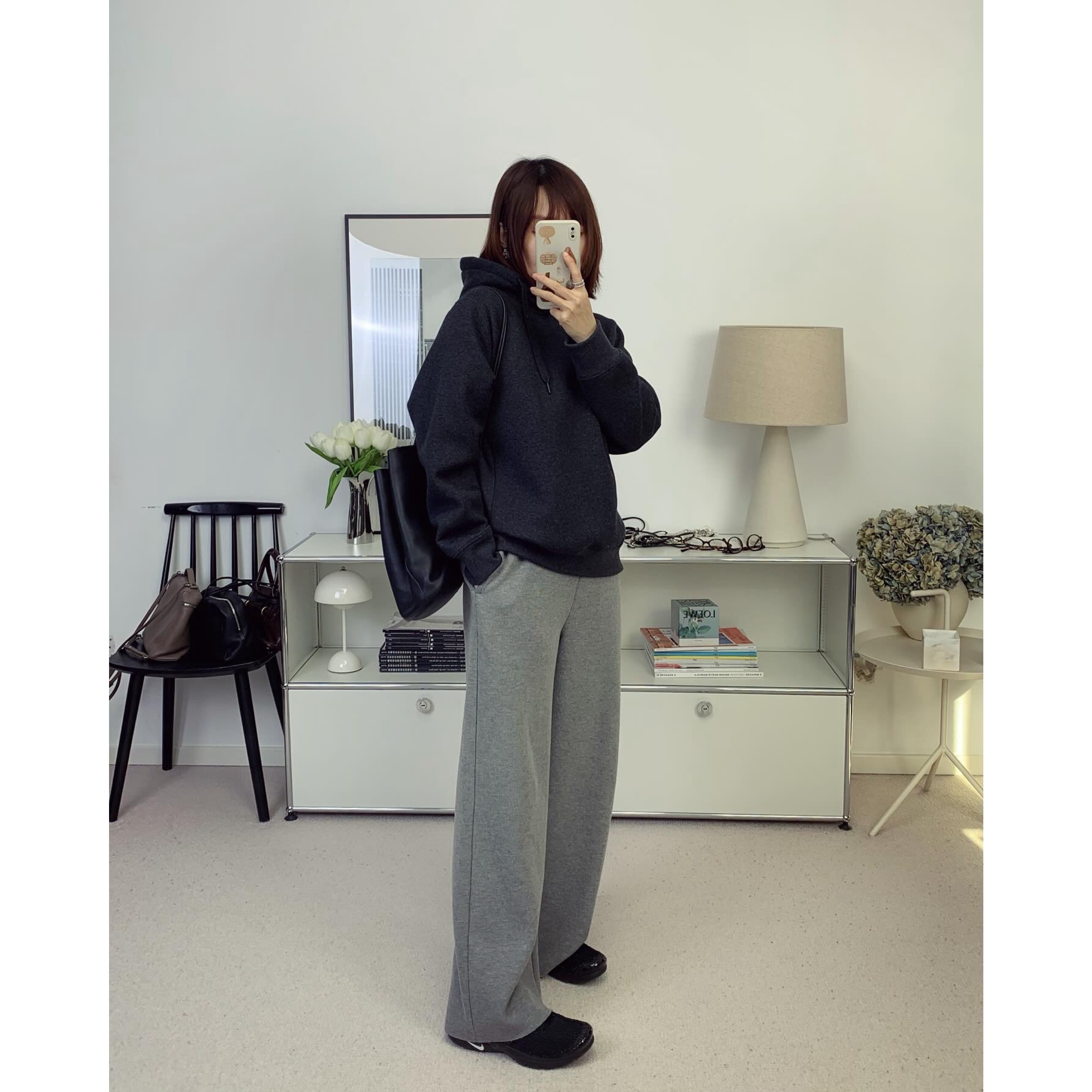 0系列户外休闲磨毛加绒连帽宽松卫衣25秋冬新款【鸬鹚】