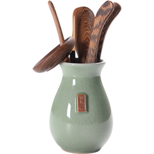 红色吉祥喜庆金色花盆发财树红陶花盆榕树发财袋福桶中式花艺花盆