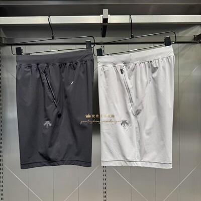 DESCENTE迪桑特RUNNING系列夏男子户外运动休闲跑步速干针织短裤
