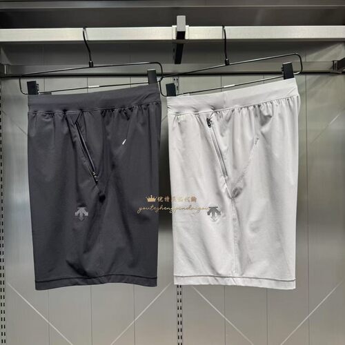 DESCENTE迪桑特RUNNING系列夏男子户外运动休闲跑步速干针织短裤