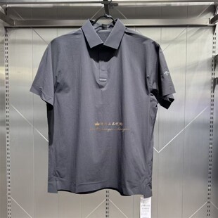 DESCENTE迪桑特DUALIS系列夏季都市通勤男士户外透气短袖POLO衫男