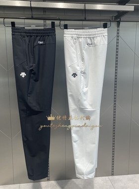 DESCENTE迪桑特F360版型秋季新款男子梭织速干运动长裤D3231RPT45