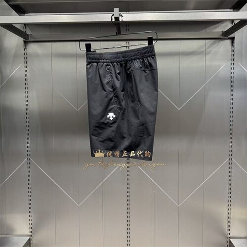 DESCENTE迪桑特TRAINING夏季男子跑步透气速干凉感梭织运动短裤