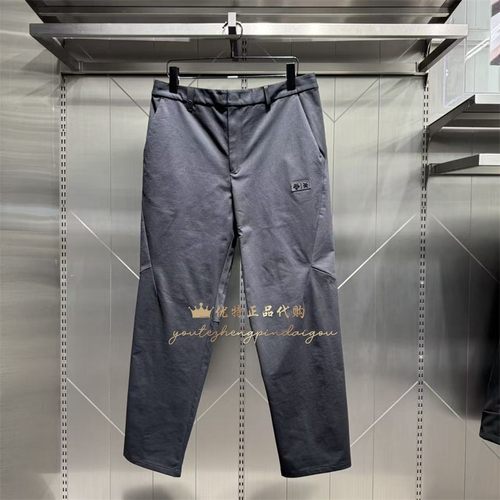 DESCENTE迪桑特DUALIS系列男子秋冬通勤户外运动休闲针织运动长裤