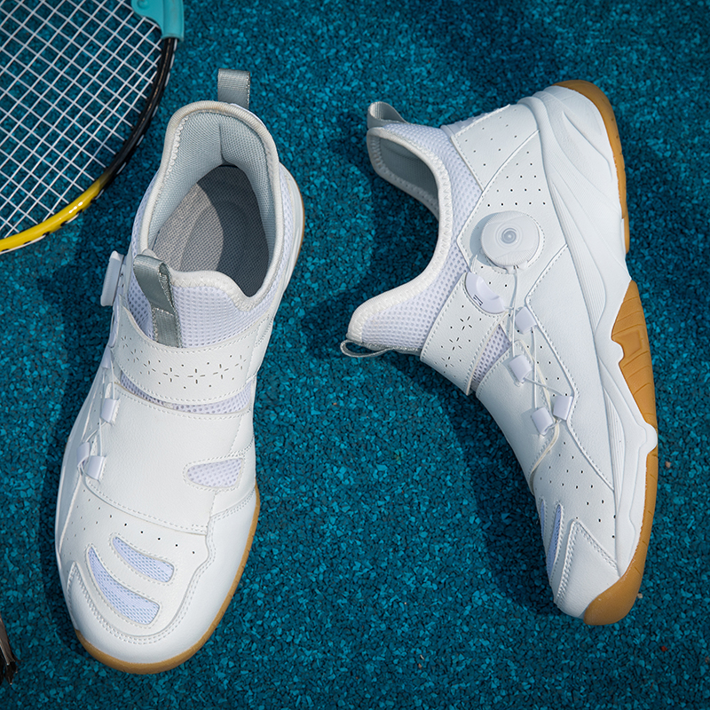 练鞋女款大童球鞋羽毛球纽扣情侣