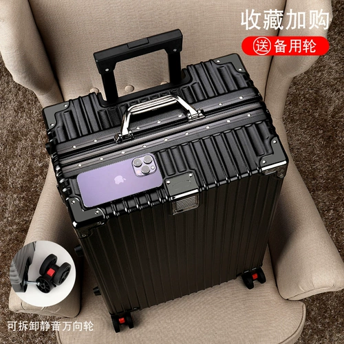 Прочный универсальный вместительный и большой чемодан подходит для мужчин и женщин, 28 дюймов