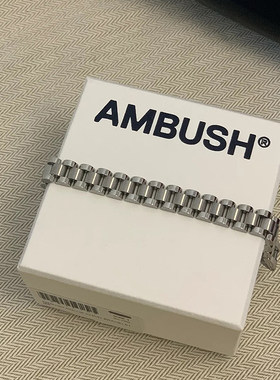 AMBUSH男女钛钢中性表带手链包邮