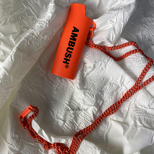 AMBUSH火机壳项链挂脖吊坠hiphop嘻哈挂脖子ins潮流小众原创品牌