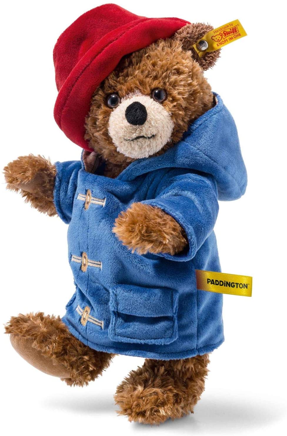 steiff儿童 paddinton bear 帕丁顿熊28厘米 毛绒玩具公仔